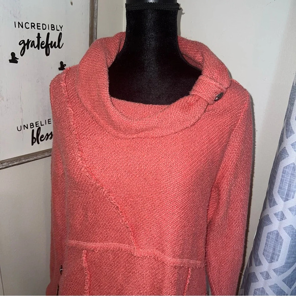 pullover sweater burnt orange by Soft Surroundings - Picture 2 of 6